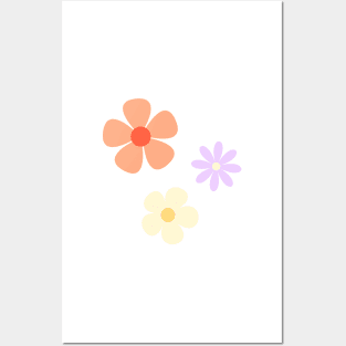 Flower Trio Posters and Art